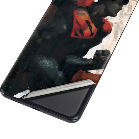 DC Comics Superman Color Sketch Galaxy S21 Ultra 5G Skin